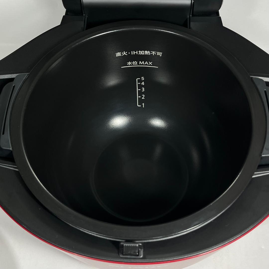 未使用 SHARP ヘルシオ ホットクック 2.4L KN-HW24G-R 赤