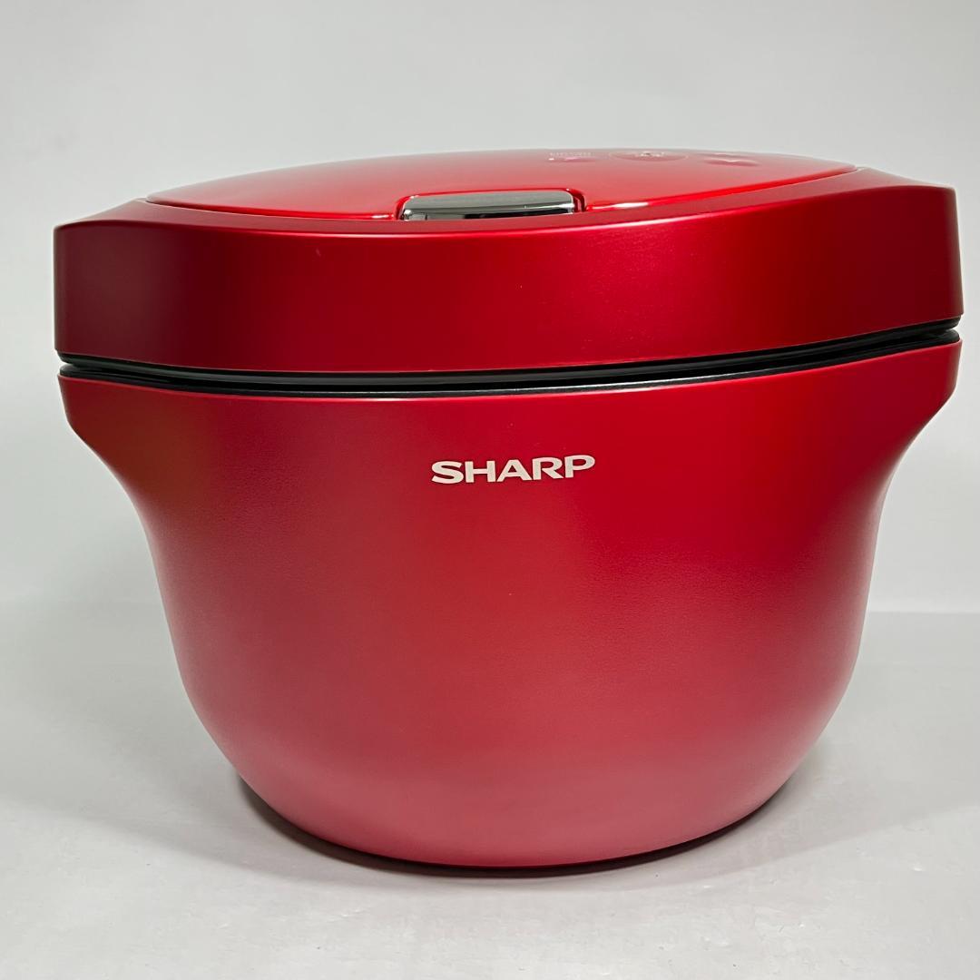 未使用 SHARP ヘルシオ ホットクック 2.4L KN-HW24G-R 赤