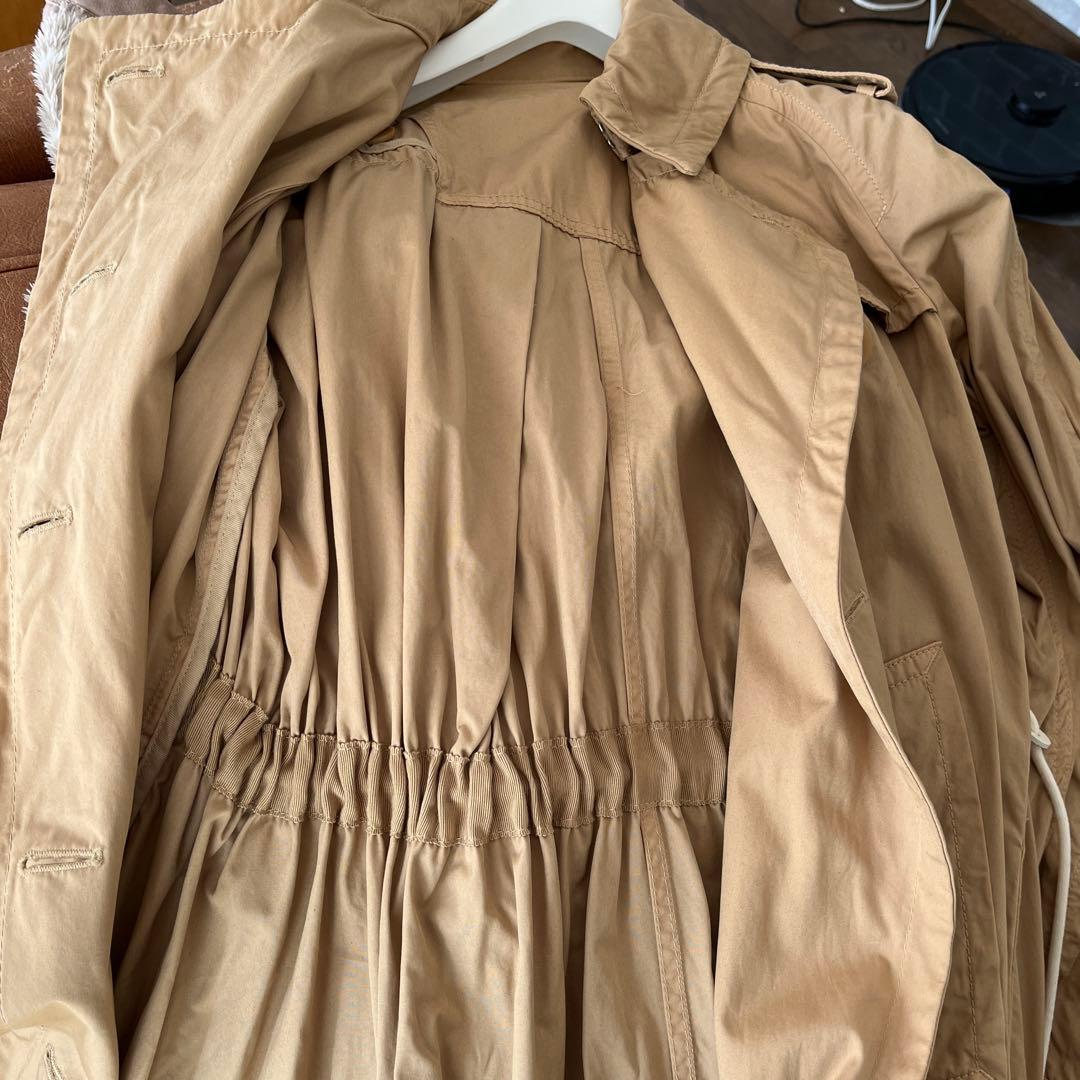 新品未使用　sacai 　ベージュ トレンチコート