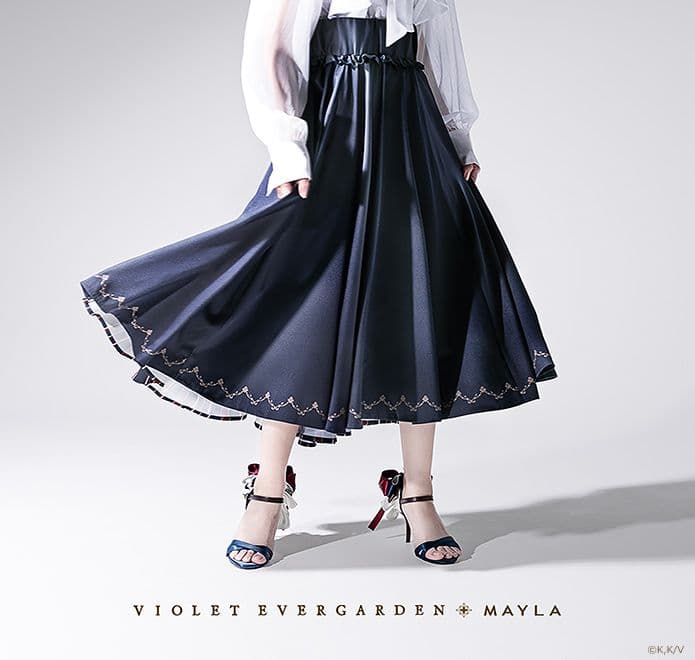 MAYLA　ヴァイオレット・エヴァーガーデン　スカート　アコラ