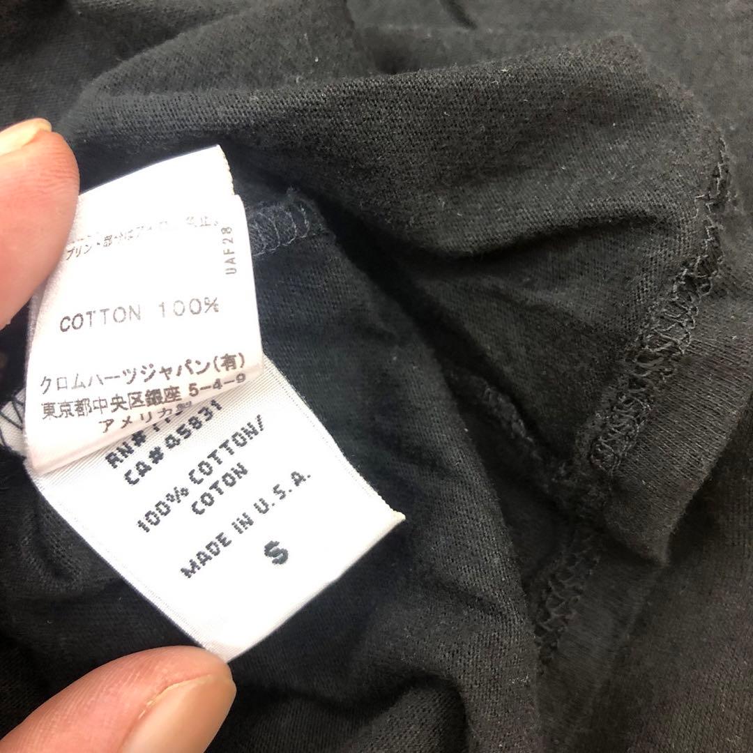 CHROME HEARTS クロムハーツ ブラック Tシャツ Sサイズ