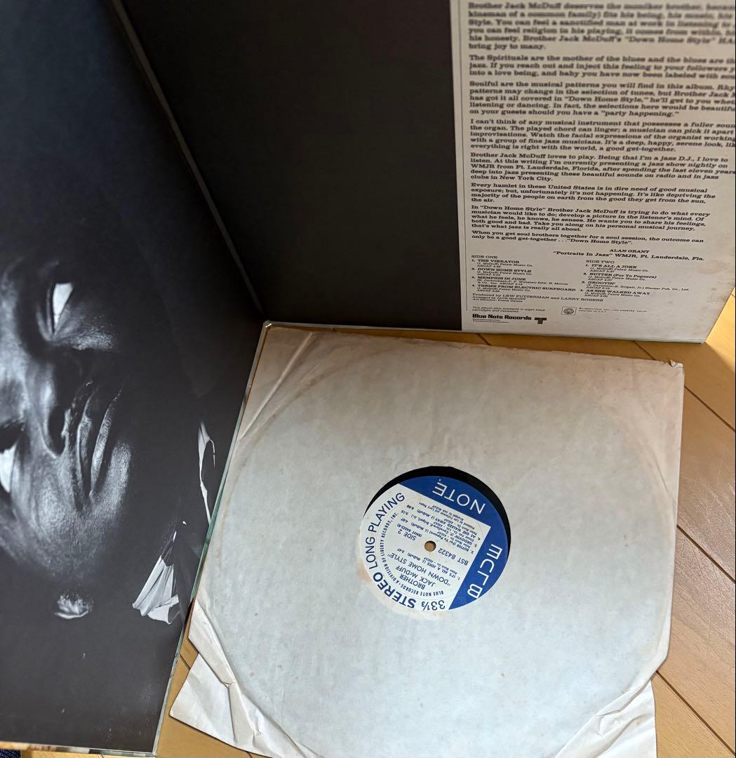 洋楽 BROTHER JACK McDUFF : DOWN  STYLE