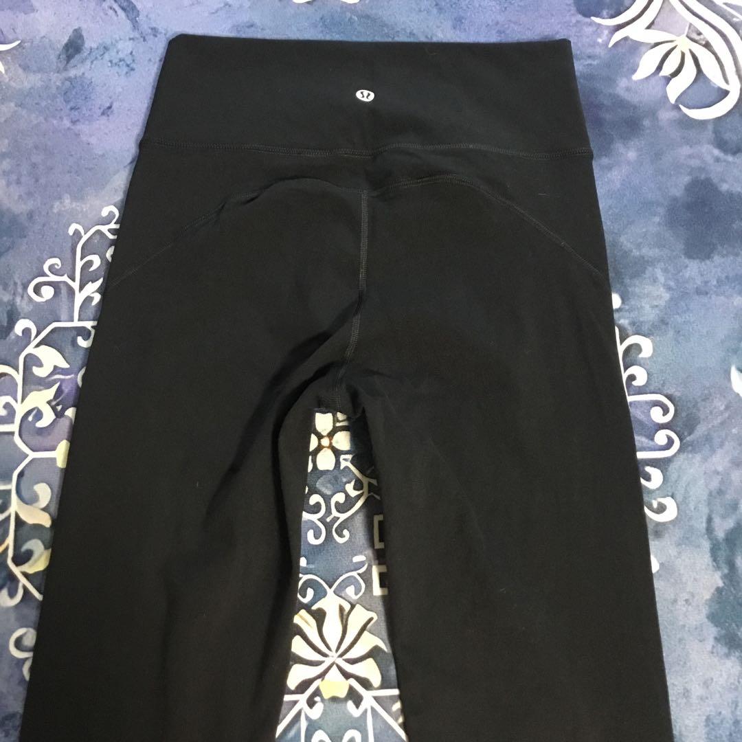 Lululemon ブラック サイズ　8レギンス ハイウエスト