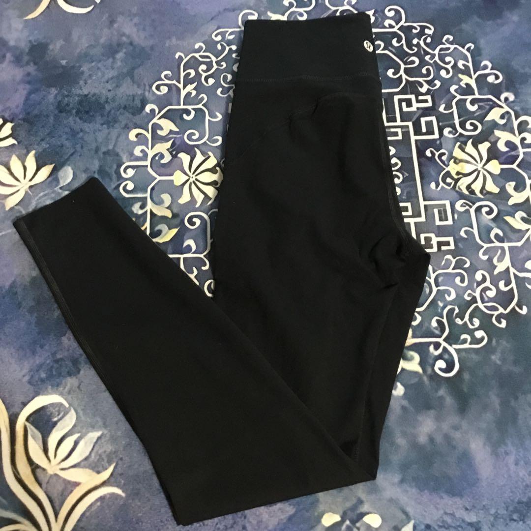 Lululemon ブラック サイズ　8レギンス ハイウエスト
