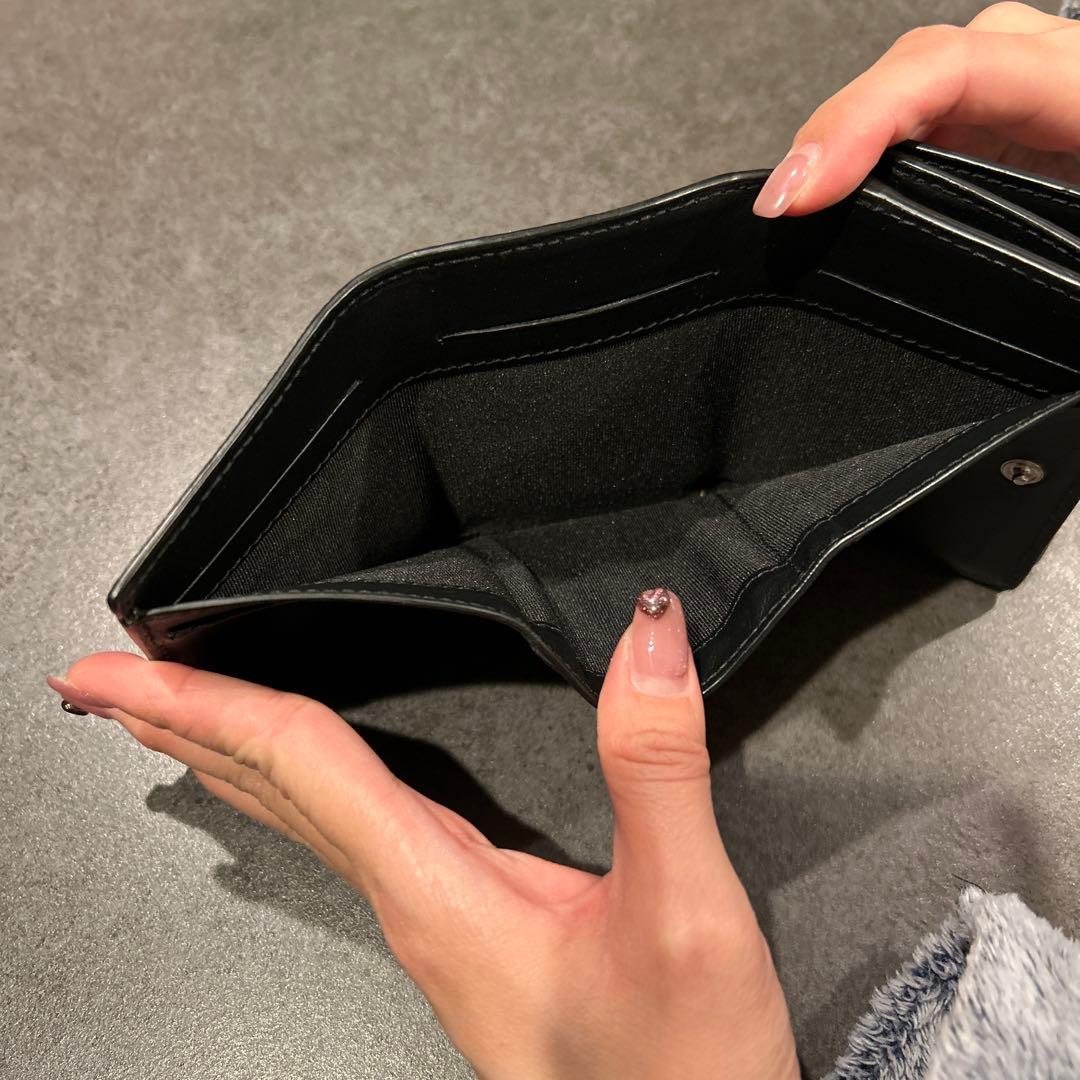 か*ん様 Burberry チェック柄 三つ折り財布