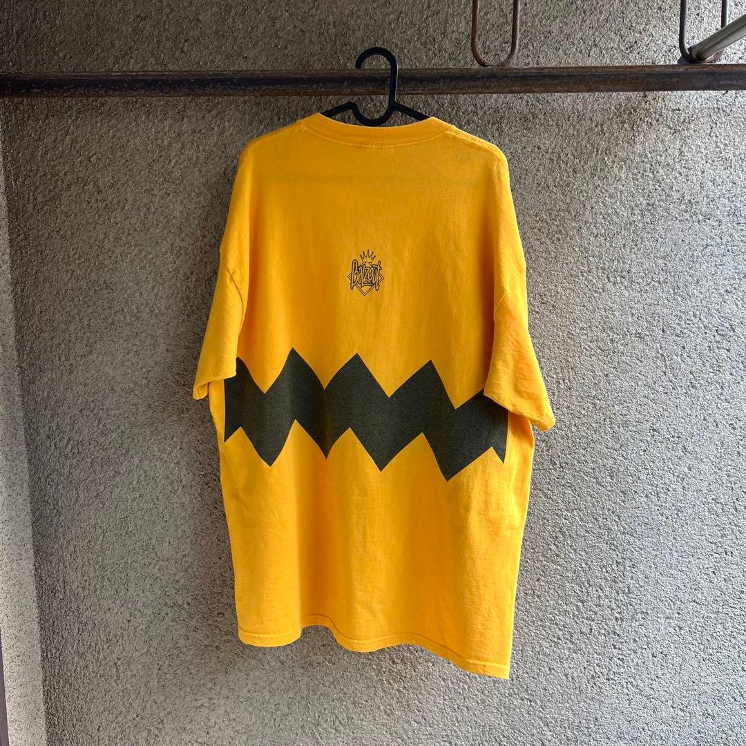 90s BALZOUTチャーリーブラウン Tシャツ ヴィンテージ XL