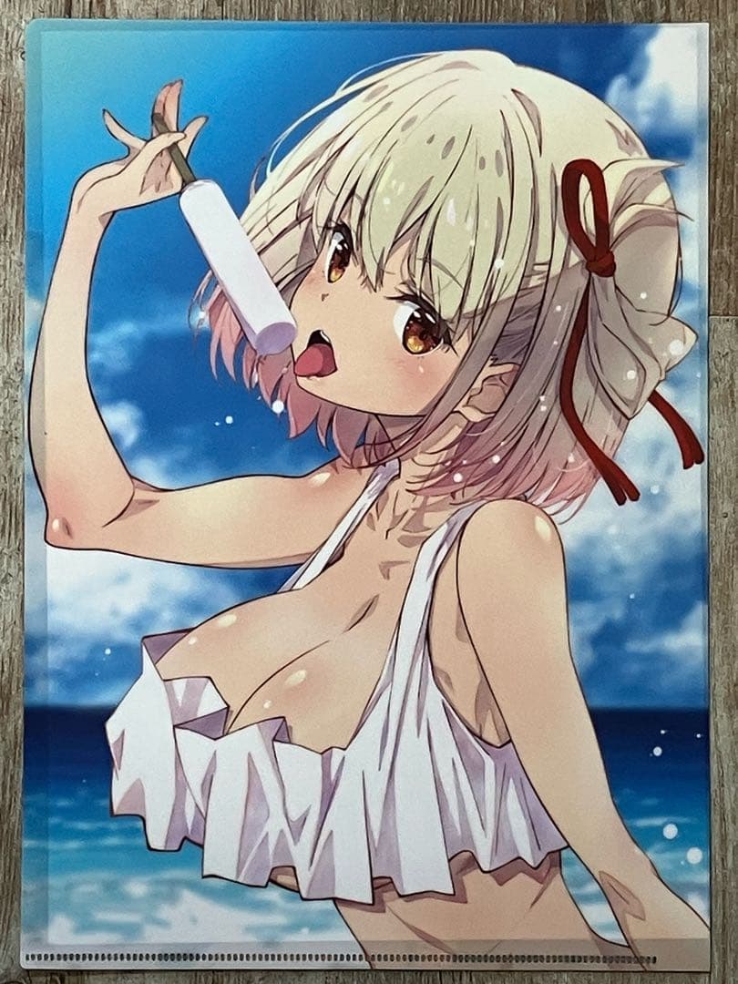 A4クリアファイル　美少女　リコリスリコイル　水着