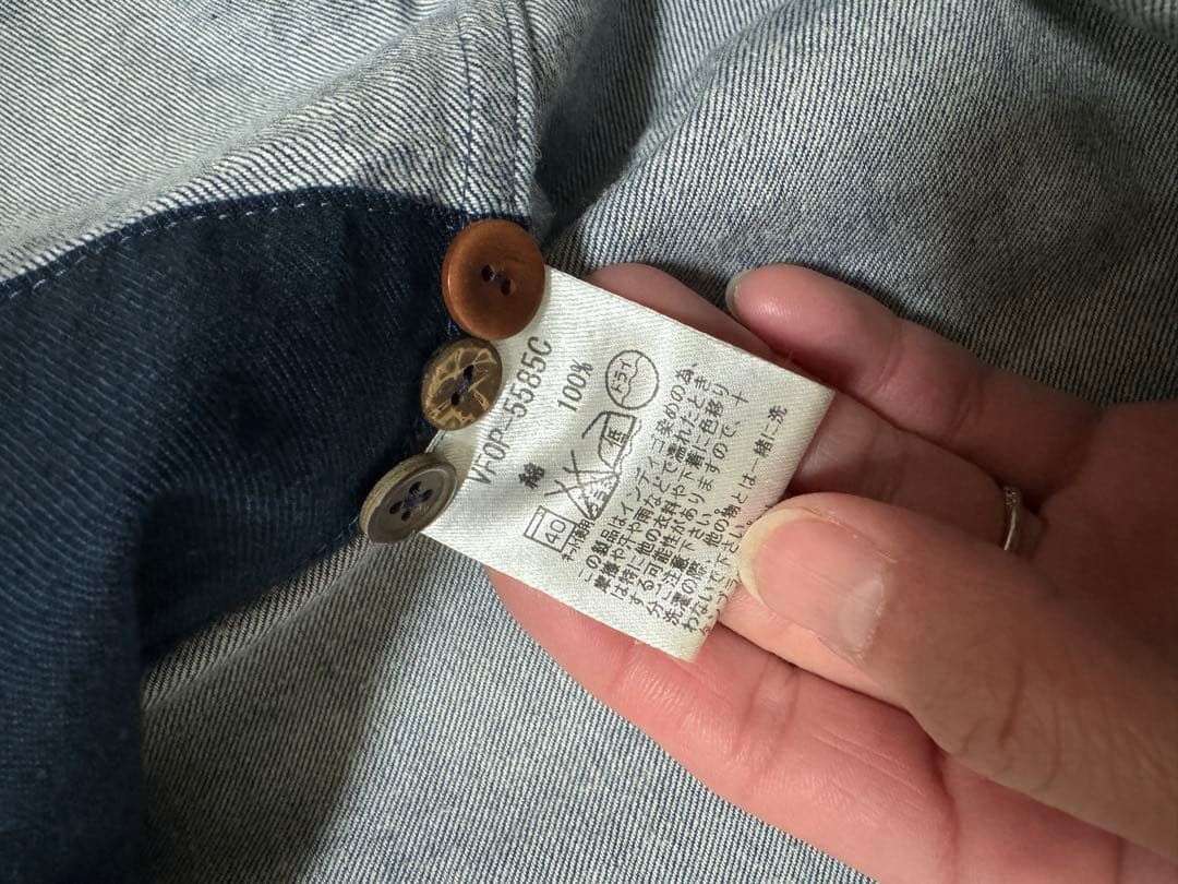 パラスパレス　ヴーム　デニムシャツワンピース　チュニック