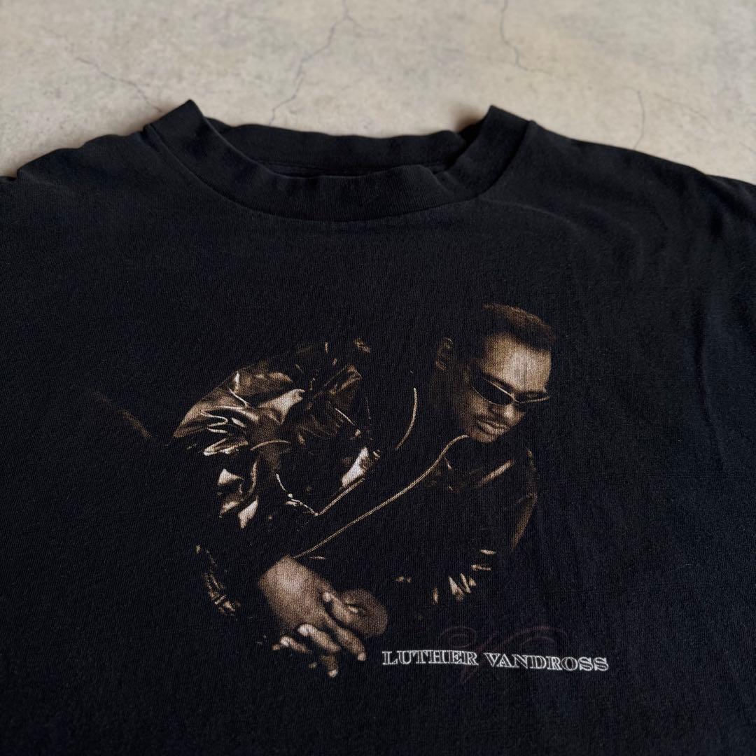 古着90's USA製】LUTHER VANDROSS ヴィンテージTシャツ