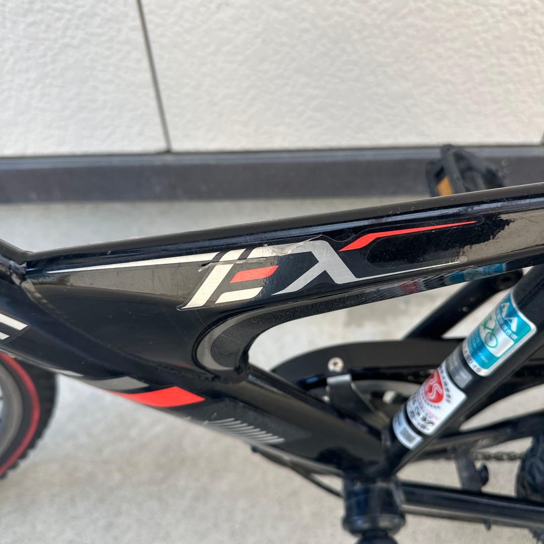 【引取限定】BRIDGESTONE 子供用自転車 ブラック/レッド
