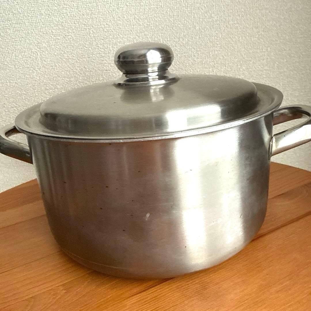 【Vita Craft】ビタクラフト 両手鍋 深型 4.0L　中古