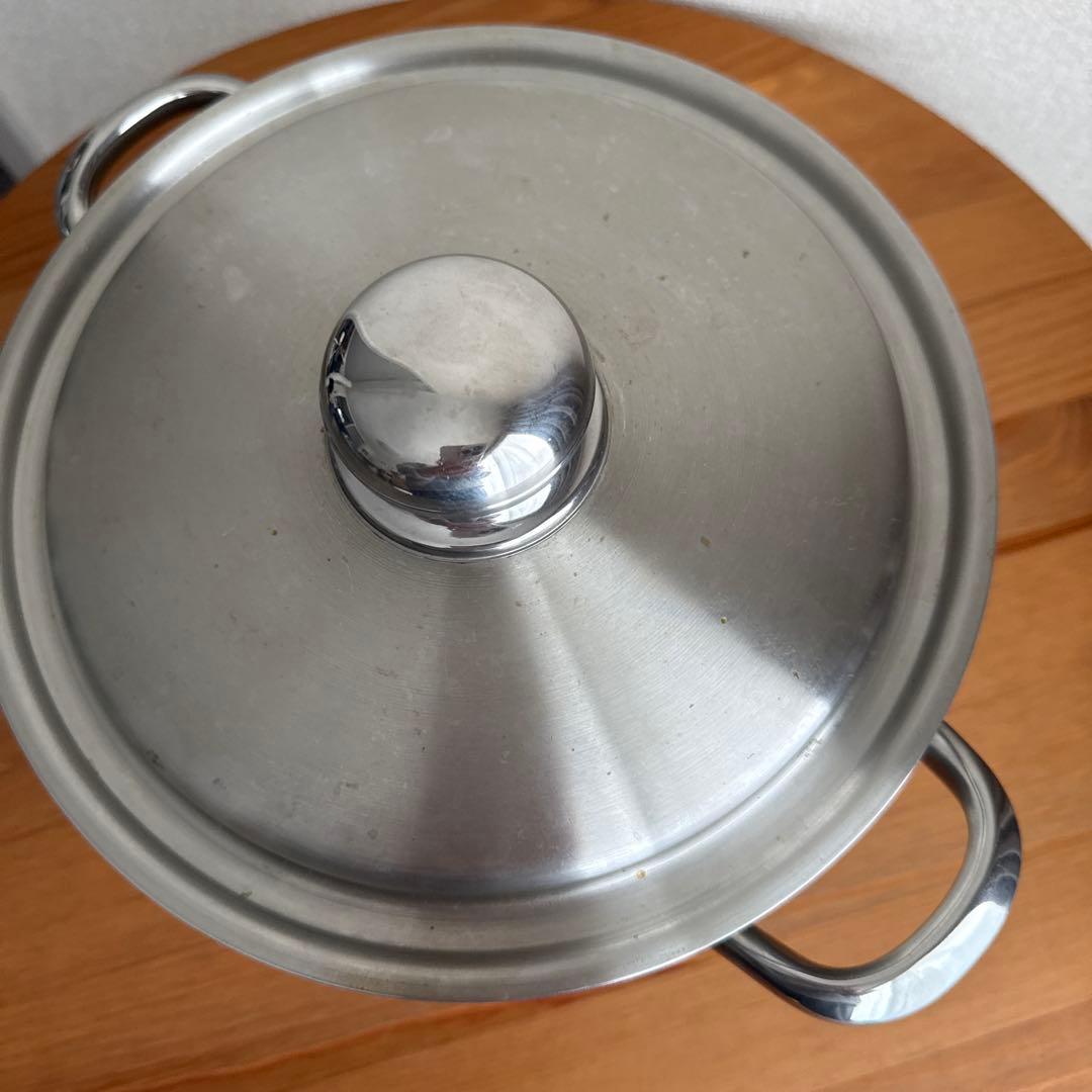 【Vita Craft】ビタクラフト 両手鍋 深型 4.0L　中古