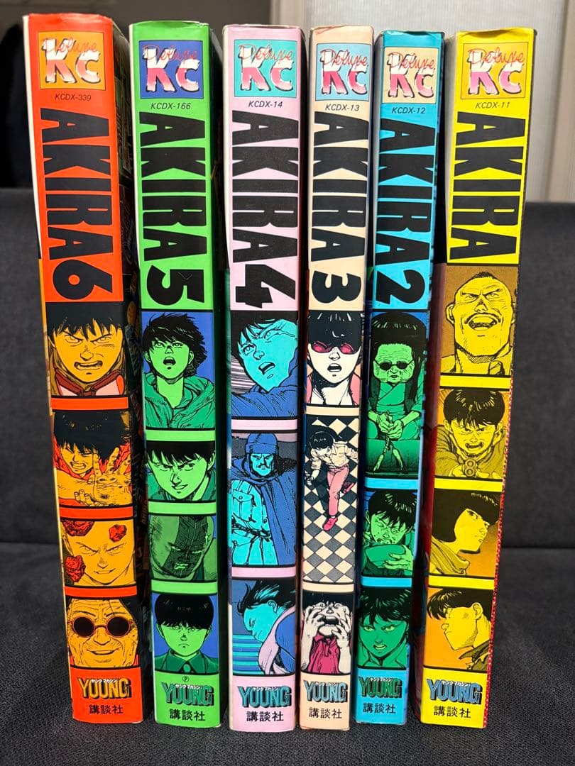 AKIRA 全6巻セット 初版多数あり(2〜5巻が初版)