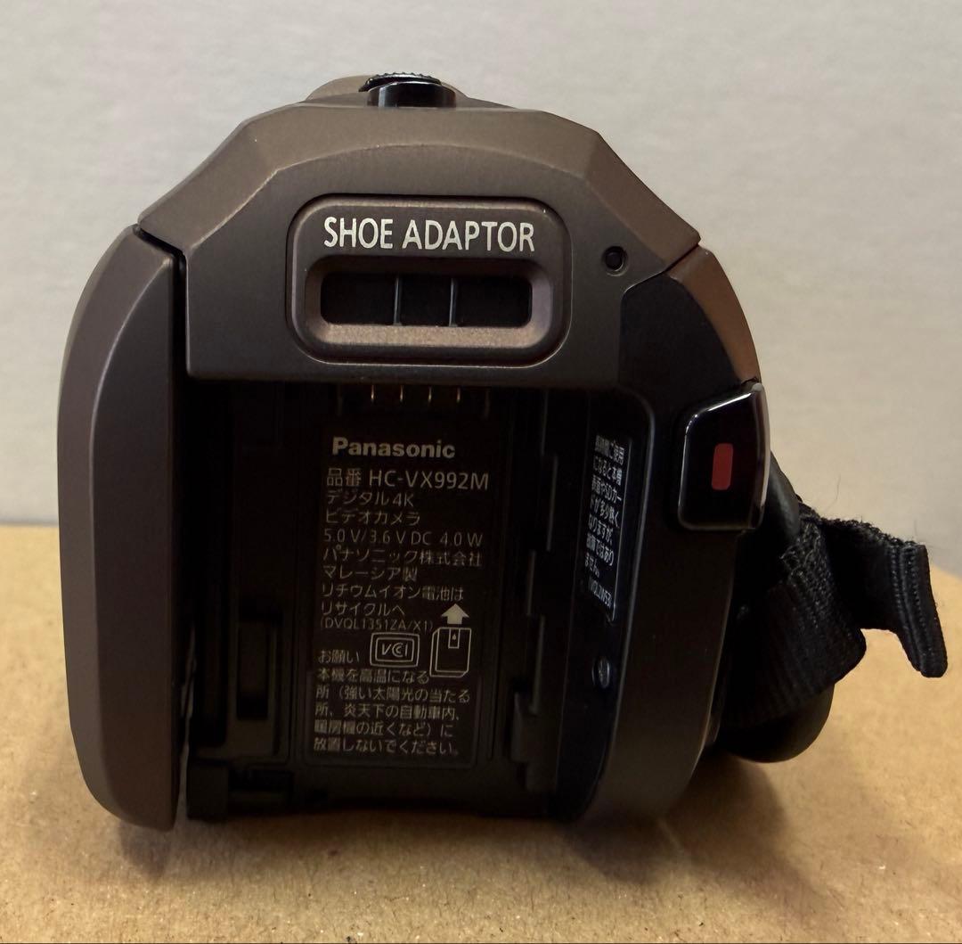 panasonic ４Kデジタルビデオカメラ・HCーVX992M 使用少・極美品