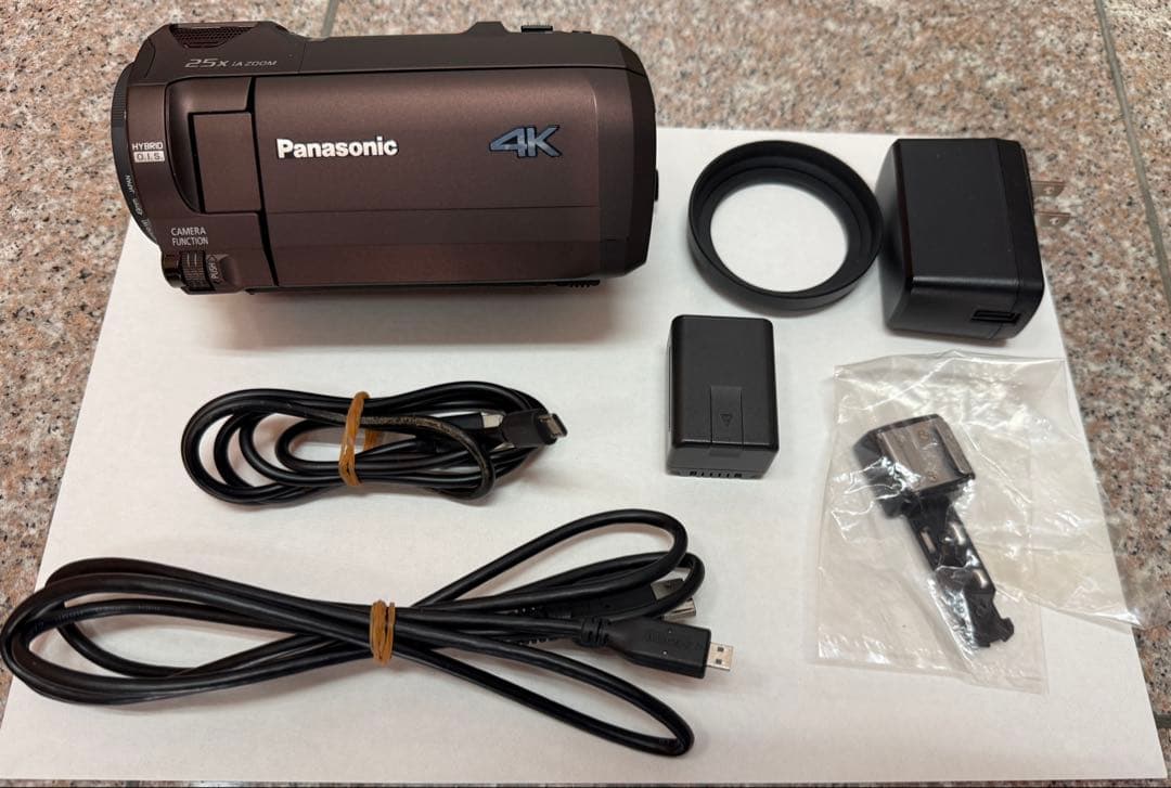 panasonic ４Kデジタルビデオカメラ・HCーVX992M 使用少・極美品