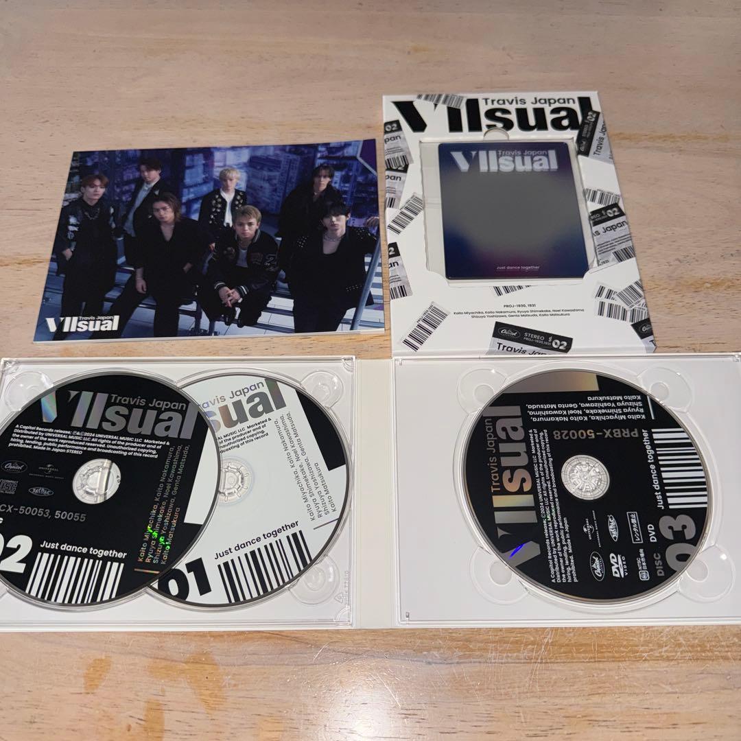 TravisJapan VIIsual FC盤（DVD）銀テープ付き