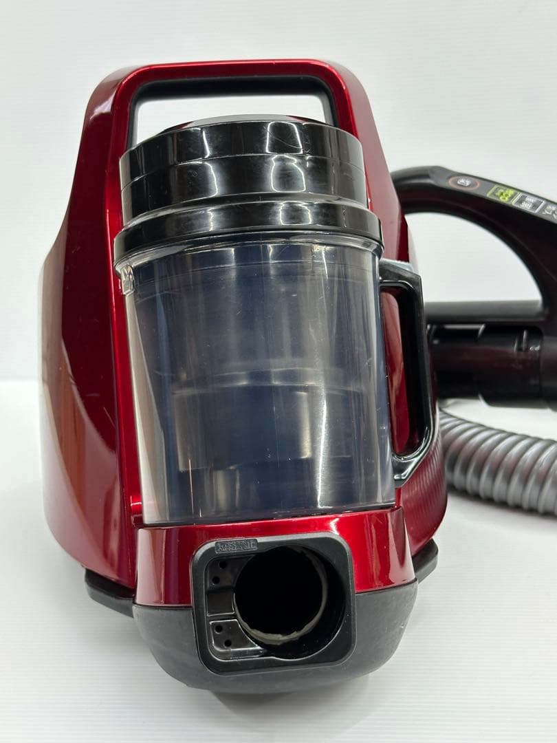 中古　掃除機　本体　東芝 VC-CF31 サイクロン 赤　ダスト　ホースセット