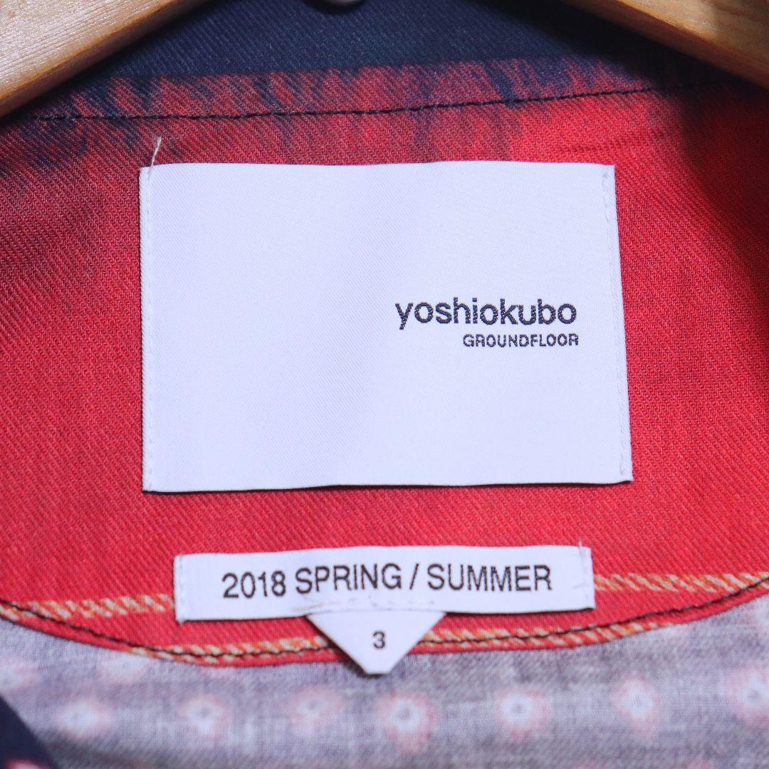 【原田様】yoshiokubo GROUNDFLOOR 総柄ジャケット サイズ3