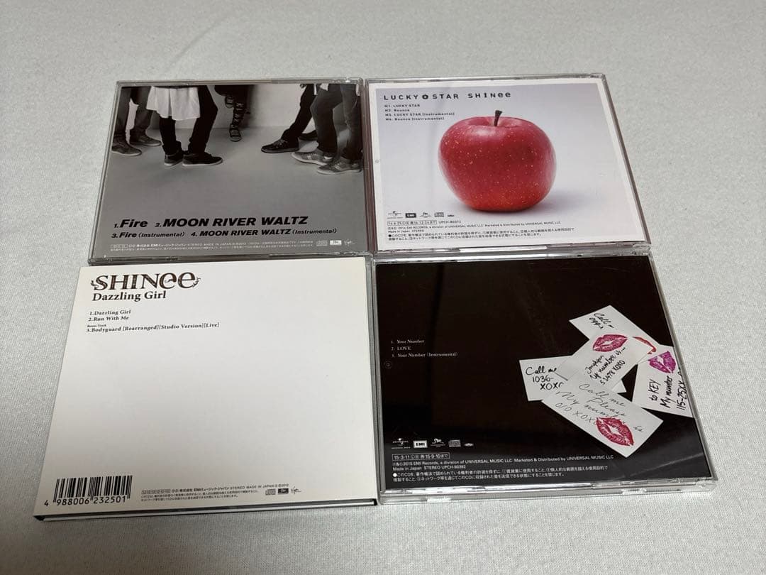 SHINee 日本アルバムまとめ売り11枚&DVD&ファイル&トレカ12枚