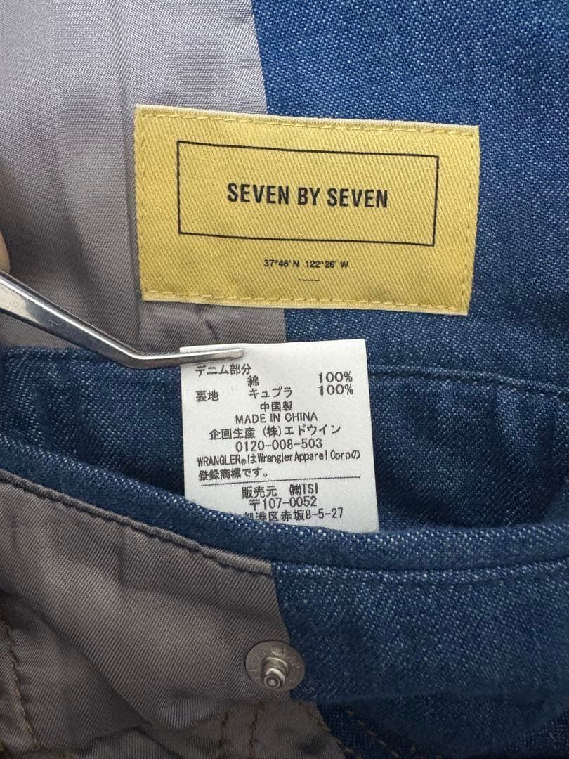 SEVEN BY SEVEN × Wrangler テーラードジャケット