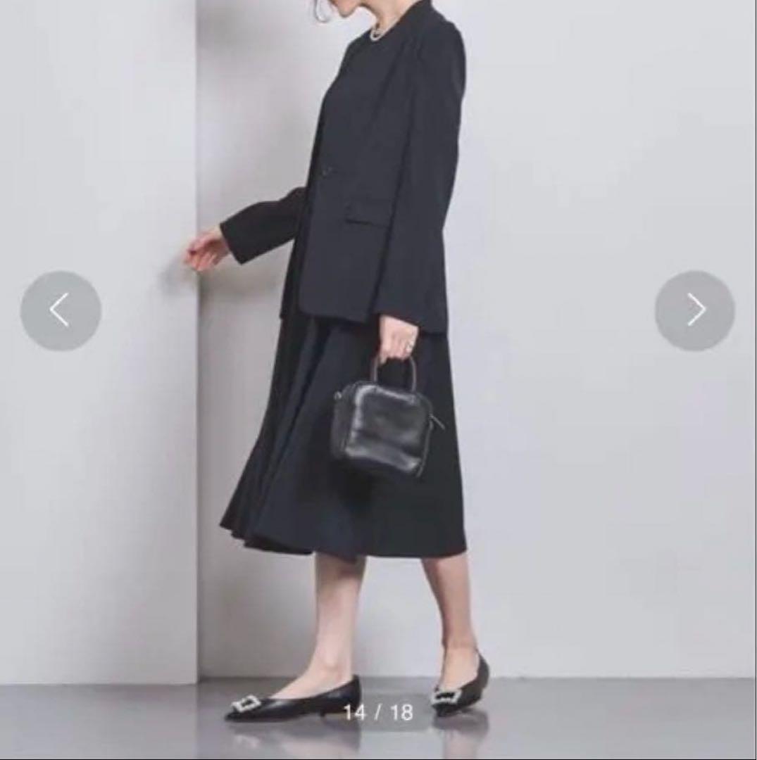 美品 UNITED ARROWS FEEL FREE フレア ワンピース