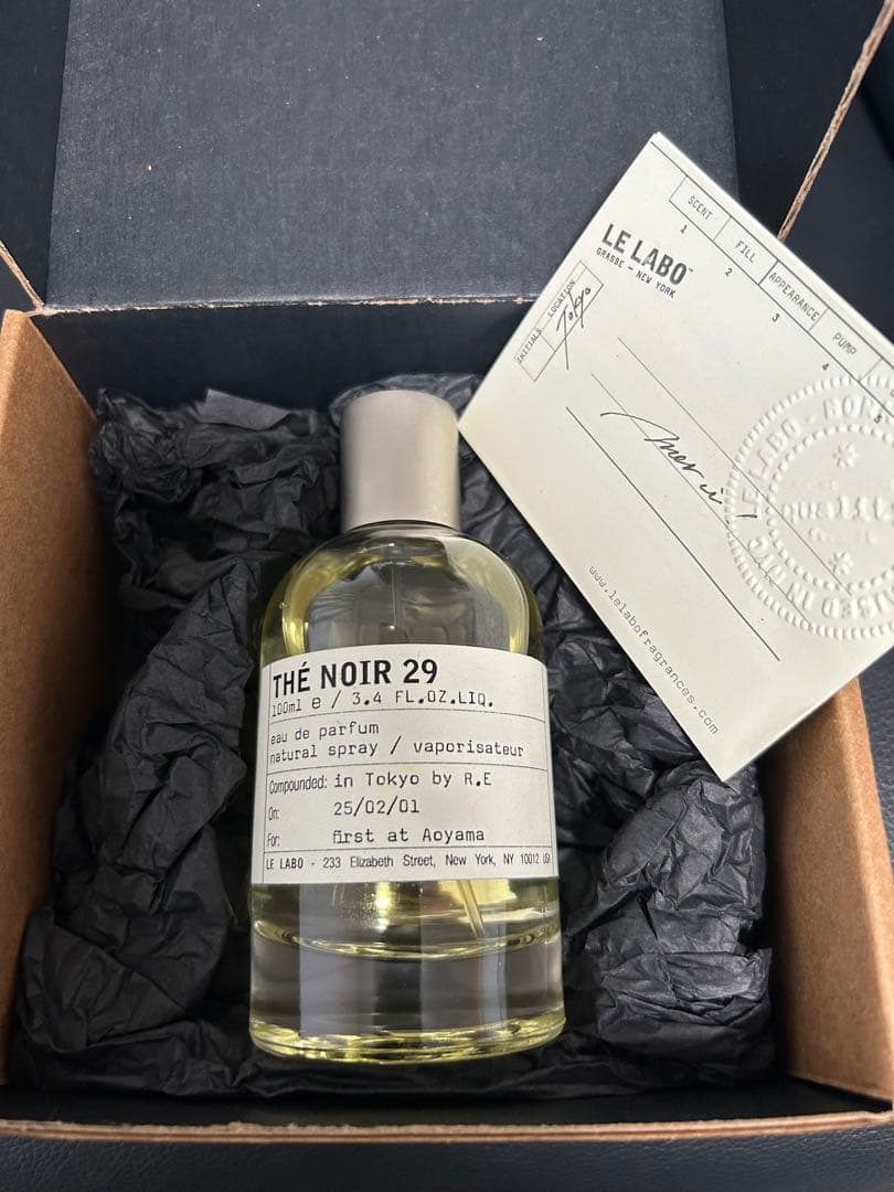 週末限定セール:ルラボ　テノワール　29 100ml 香水　LELABO