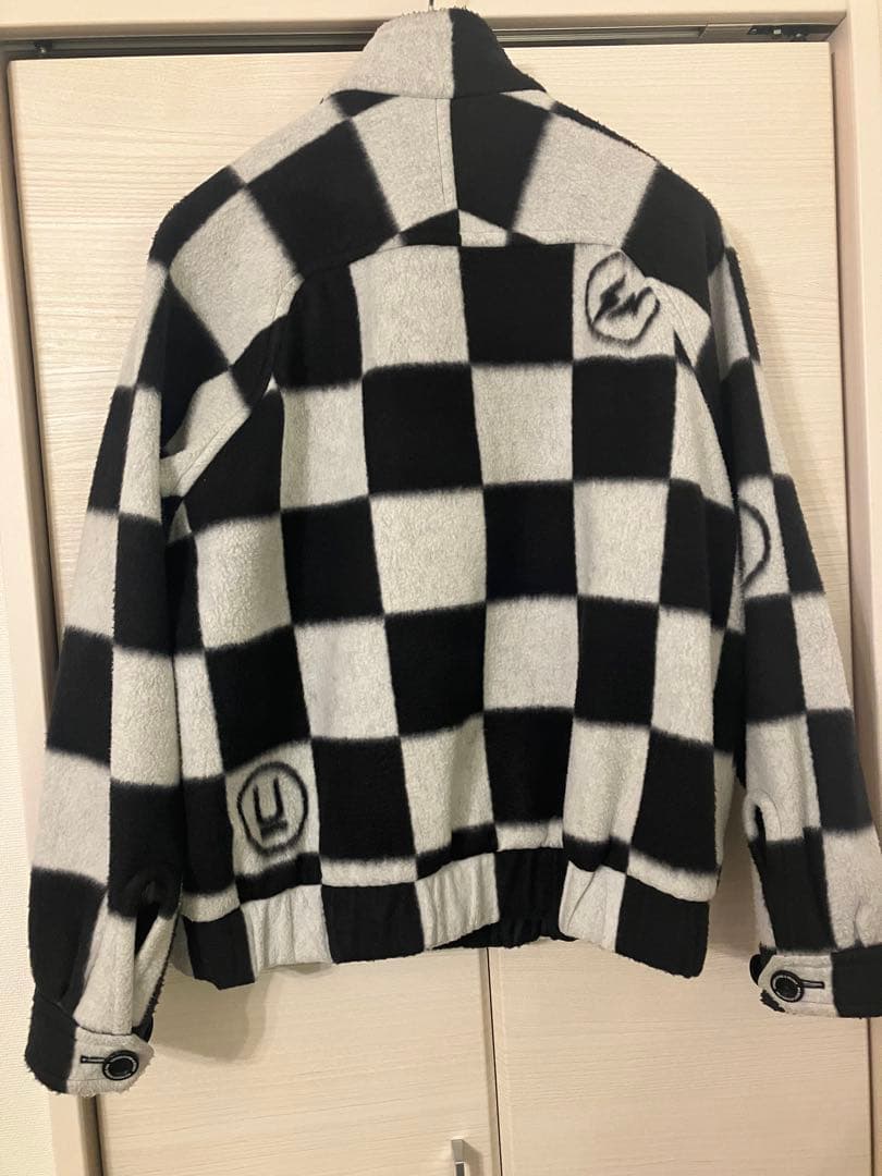 最終値下UNDERCOVER × FRAGMENT 23aw チェッカーフリース
