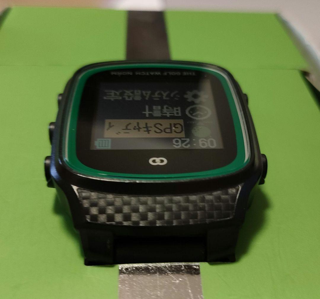ゴルフナビゲーションウォッチ「THE GOLF WATCH NORM」 動作確認