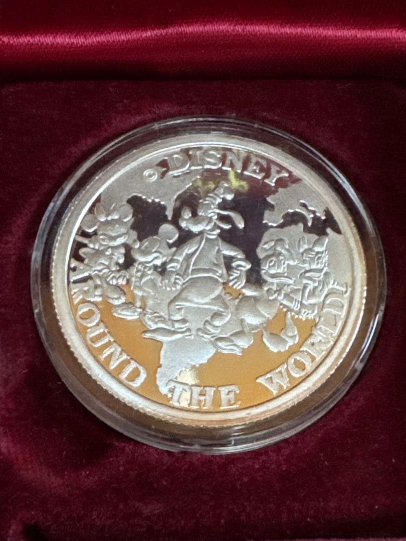Disney Around the World 銀貨　即購入ＯＫ