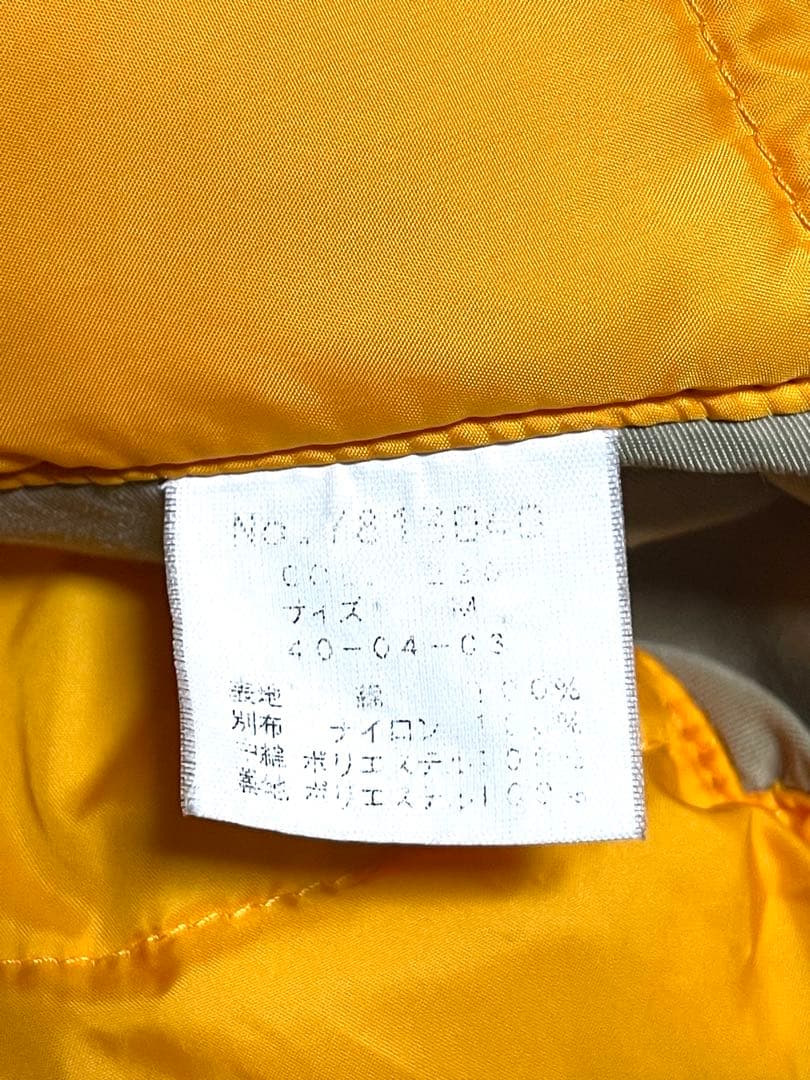 日本製 シナコバ SINACOVA ダックベスト 中綿 ワッペン 刺繍 ダック地