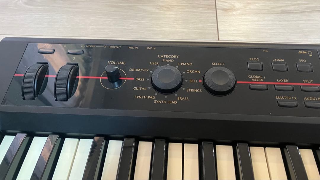 KORG KROSS 61鍵 動作確認済