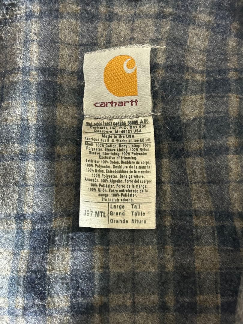 USA製 Carhartt デトロイトジャケット グレー フェード 野村訓一
