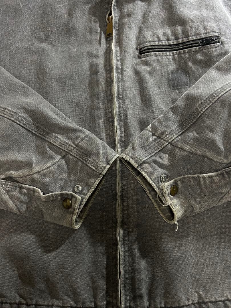 USA製 Carhartt デトロイトジャケット グレー フェード 野村訓一