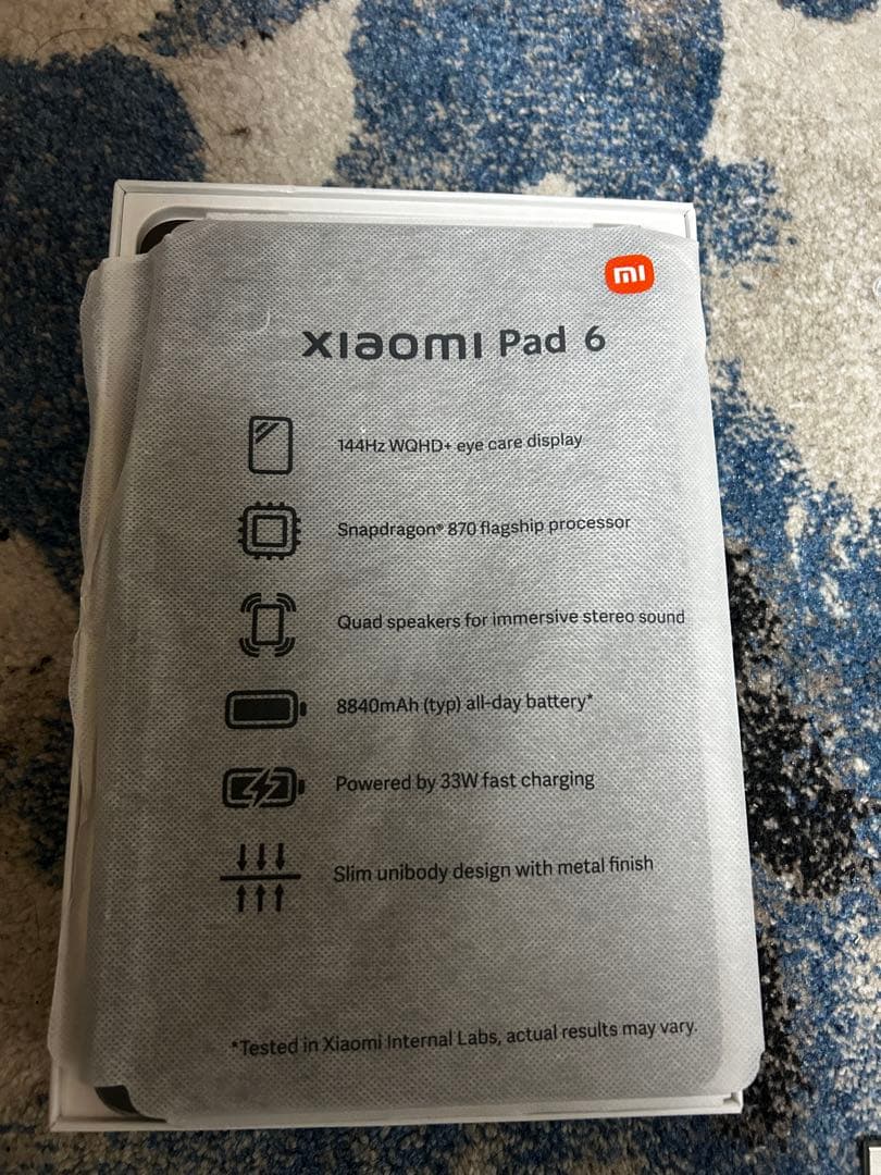 Xiaomi pad 6 Gravity Gray 128GB 6GB 値下不可