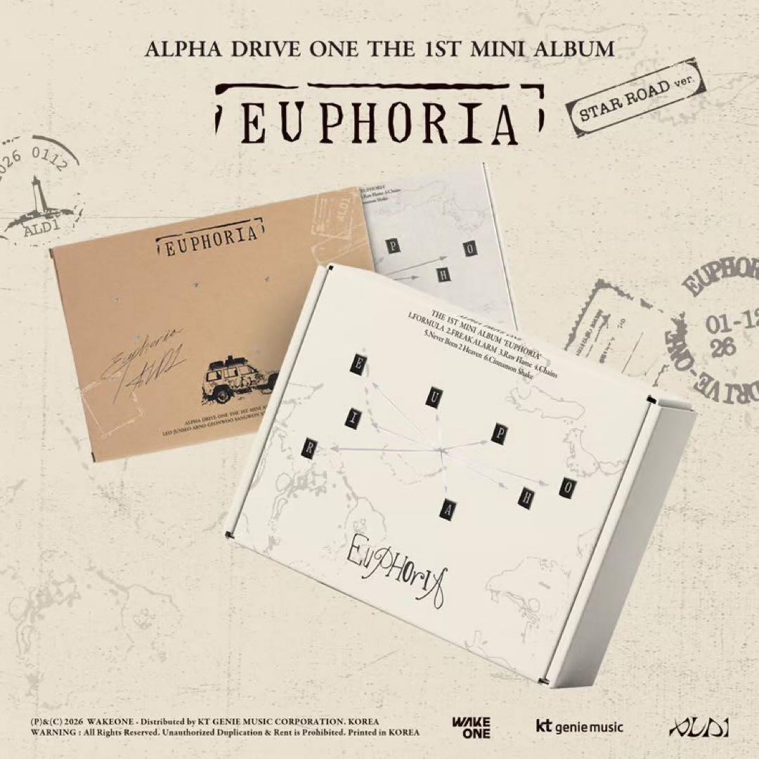 新品未開封10セットALD1 EUPHORIA STAR ROAD ver.