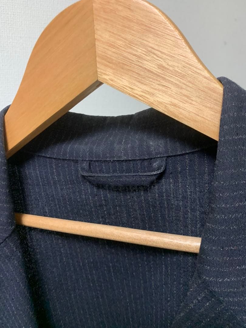コンフェクト シルクネップストライプジャケット