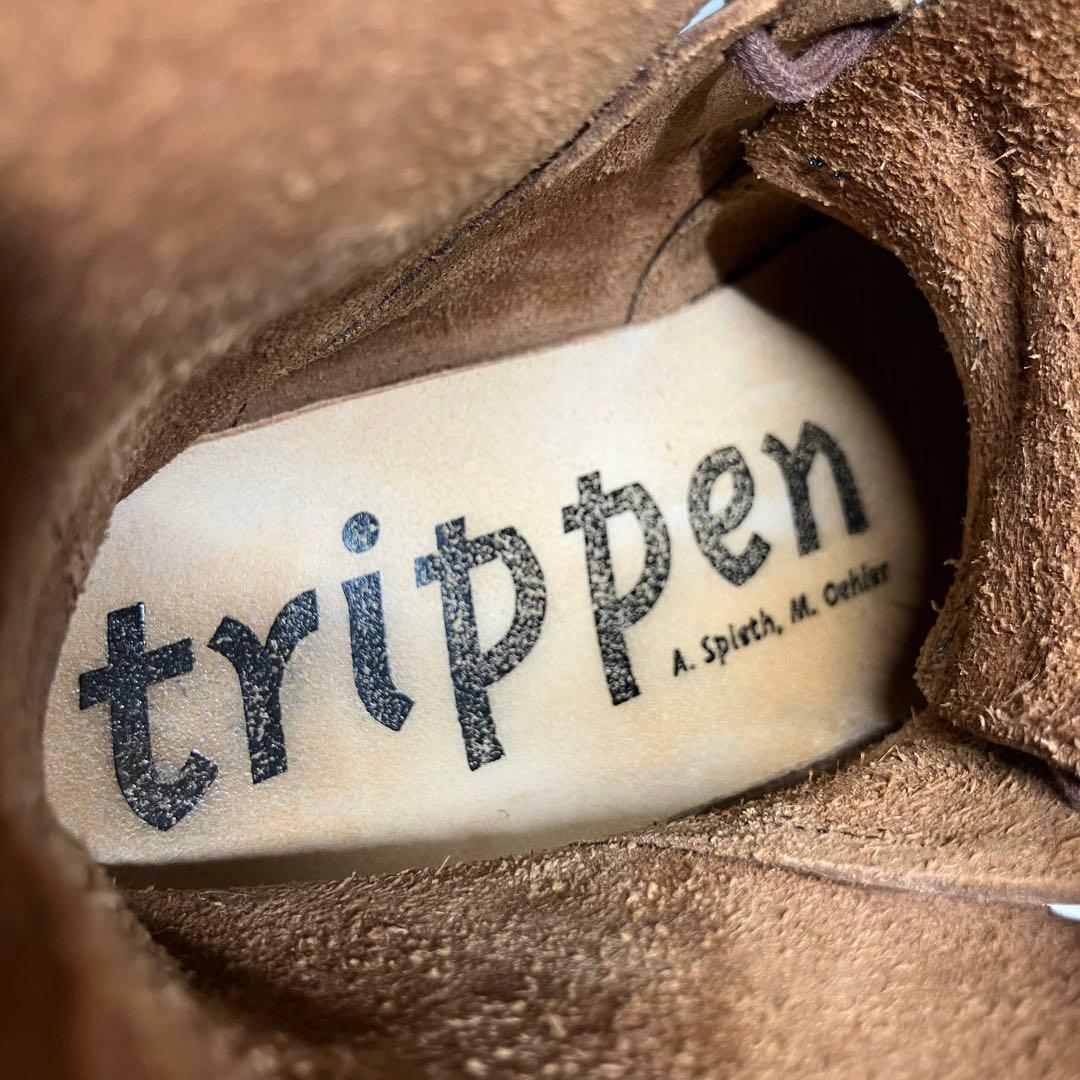 【美品】trippen レースアップブーツ ノマド サイズ36 23.0cm 茶