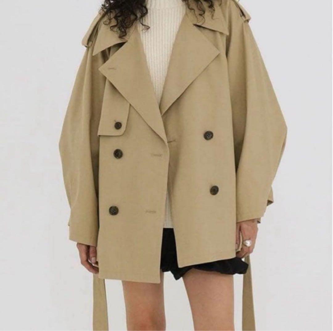 CLANE ★ SHORT TRENCH COAT