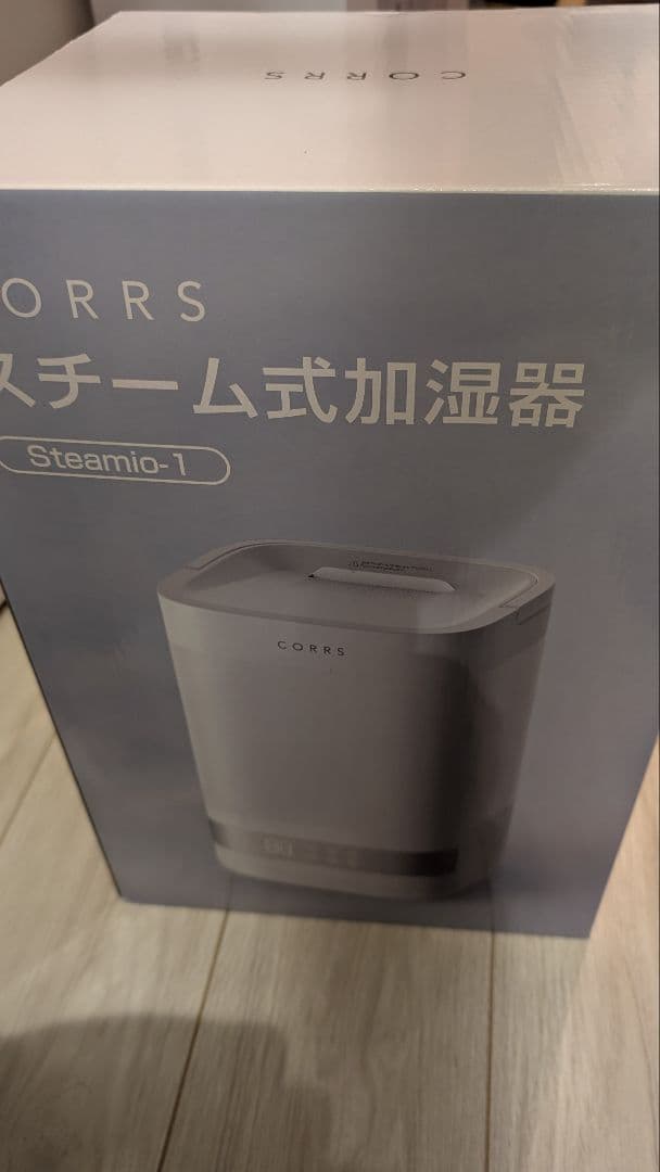 加湿器 4.0L 大容量 スチーム式加湿器　新品未開封