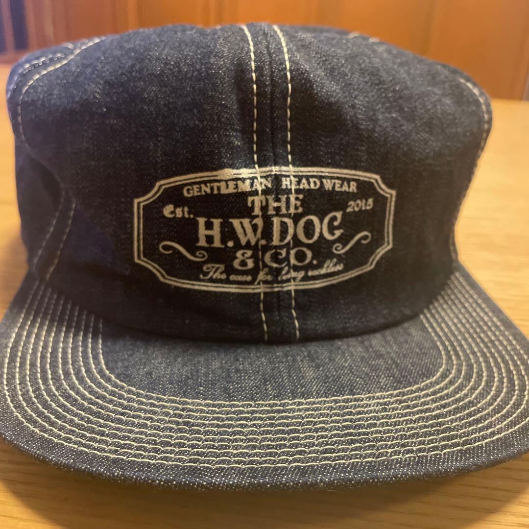 H.W.DOG & CO. エイチダブリュードッグ デニムキャップ 帽子 日本製