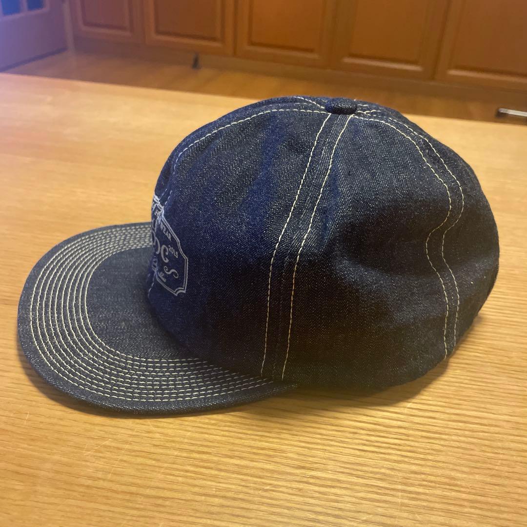 H.W.DOG & CO. エイチダブリュードッグ デニムキャップ 帽子 日本製