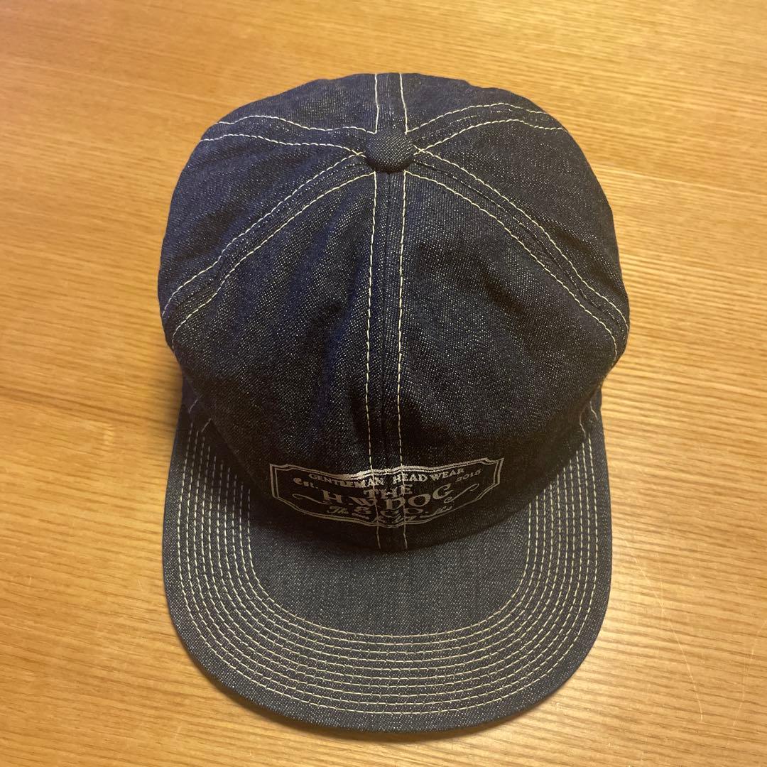 H.W.DOG & CO. エイチダブリュードッグ デニムキャップ 帽子 日本製