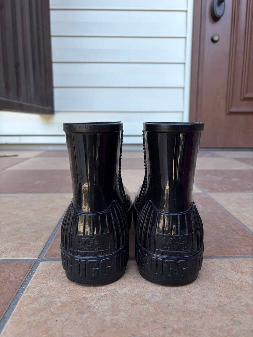 UGG Drizlita ブラック レインブーツ ショートブーツ 24cm