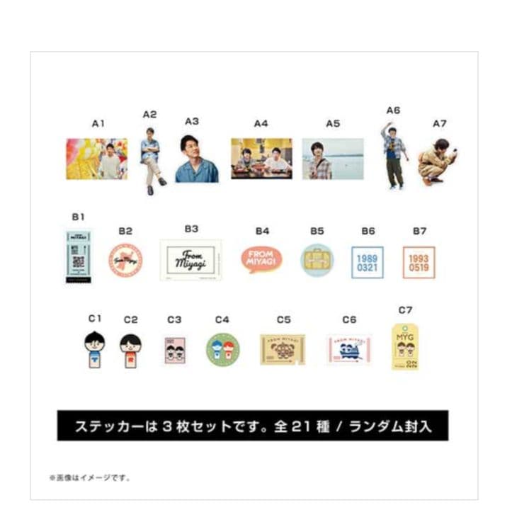 ★【B】佐藤健＆神木隆之介 みやぎからグッズ