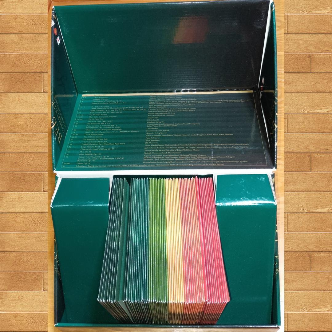 【60CD+CD-ROM】ベートーヴェン 主要作品全集（SONY+RCA盤他）