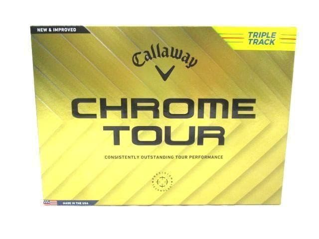 ☆新品☆キャロウェイ クロムツアー トリプルトラック イエロー 2ダースセット
