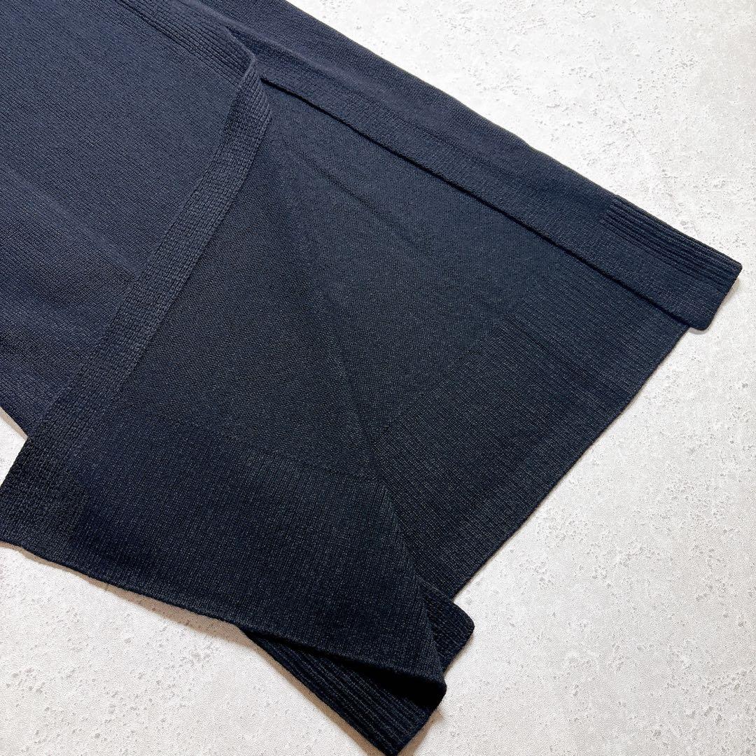 ドゥーズィーエムクラス　24AW OLBIA スリット スカート　黒　３６