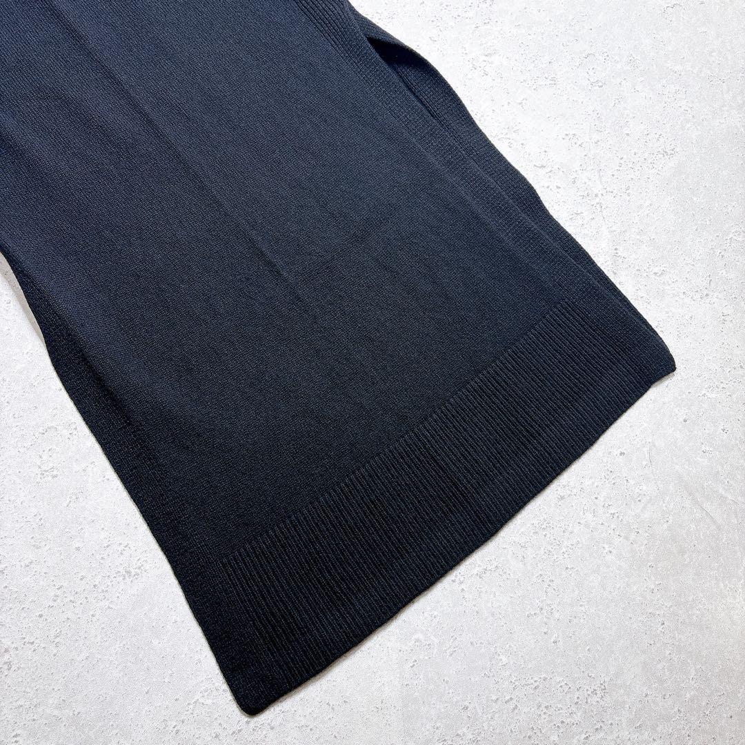 ドゥーズィーエムクラス　24AW OLBIA スリット スカート　黒　３６
