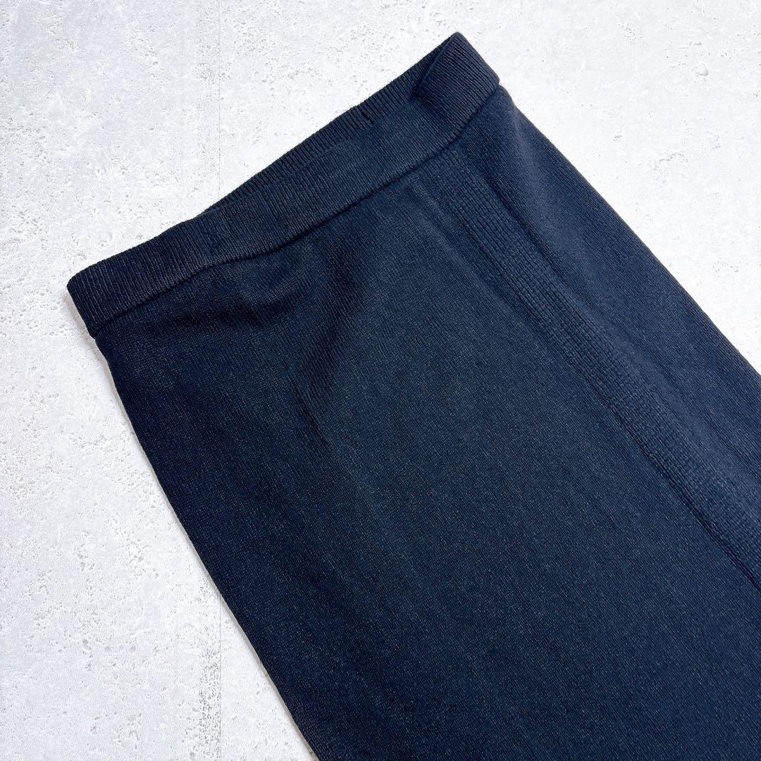 ドゥーズィーエムクラス　24AW OLBIA スリット スカート　黒　３６
