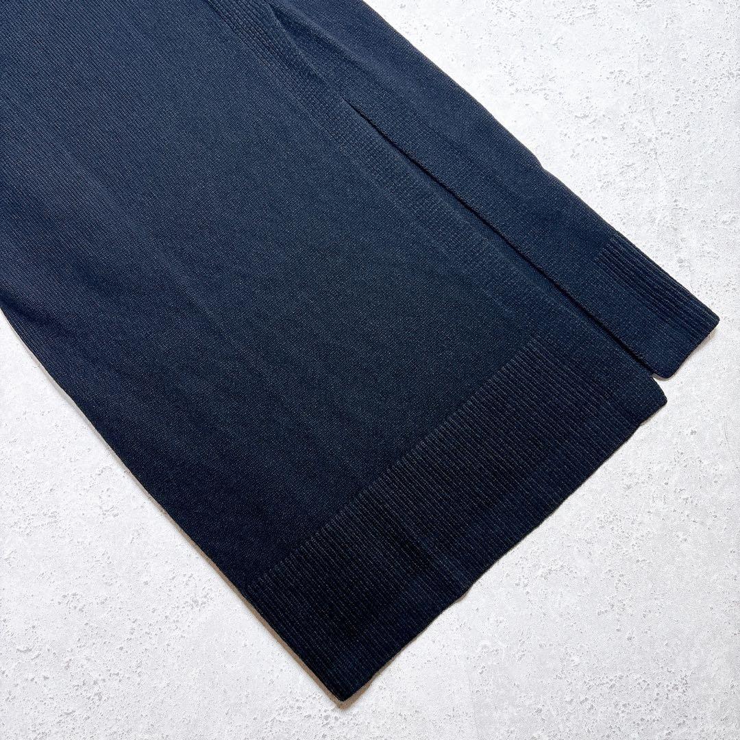 ドゥーズィーエムクラス　24AW OLBIA スリット スカート　黒　３６
